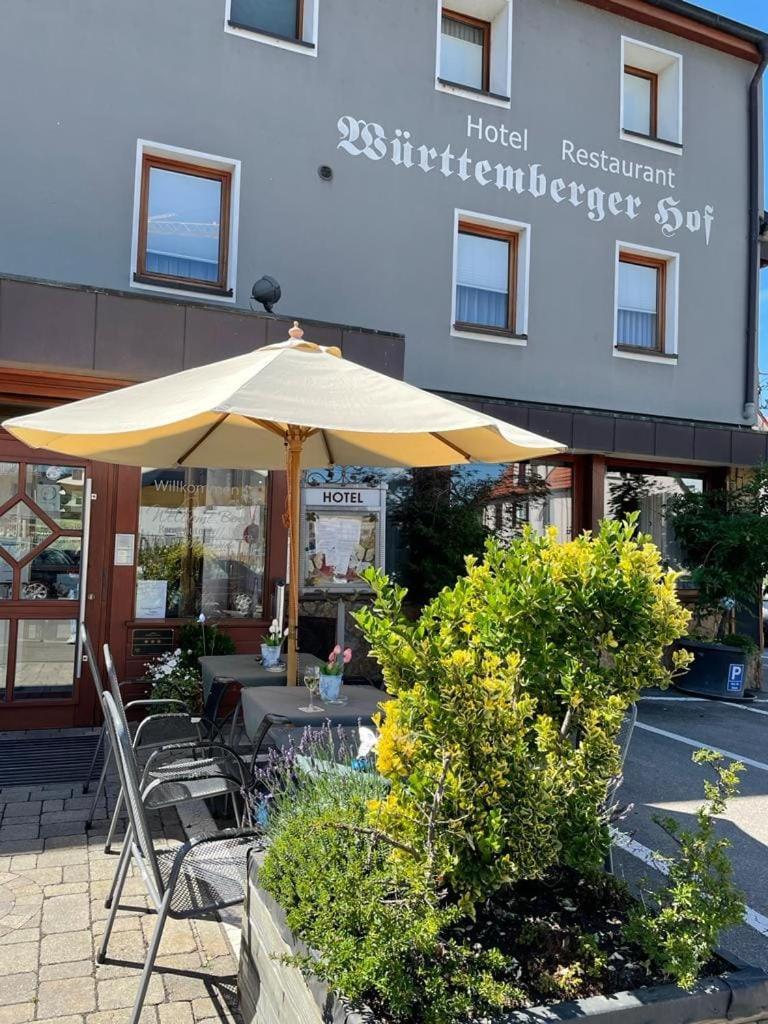 Hotel Wuerttemberger Hof Garni Rottenburg am Neckar Eksteriør billede